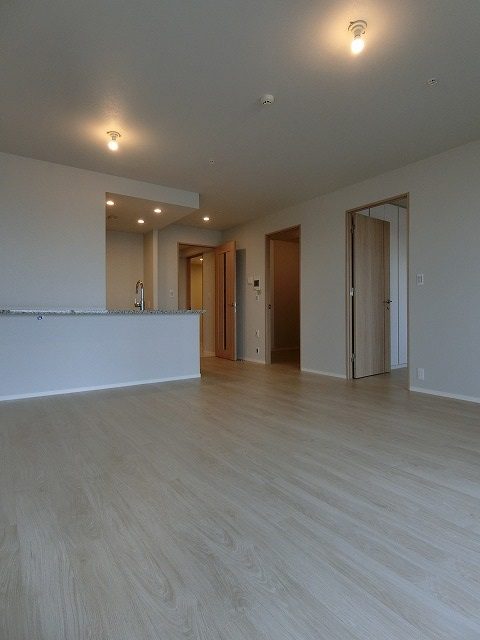 ザ・タワー横浜北仲の居間・リビング|使いやすいリビングです