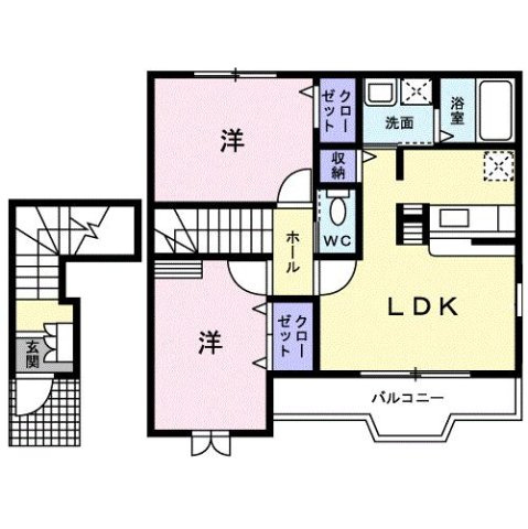 【間取り】 | セイ・ポート・Ｋ