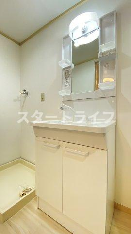 大阪市淀川区三国本町２丁目の賃貸マンションの洗面所