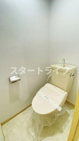 大阪市淀川区三国本町２丁目の賃貸マンションのトイレ