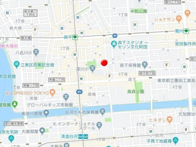 【地図】 | リブリ・シティゴールド森下