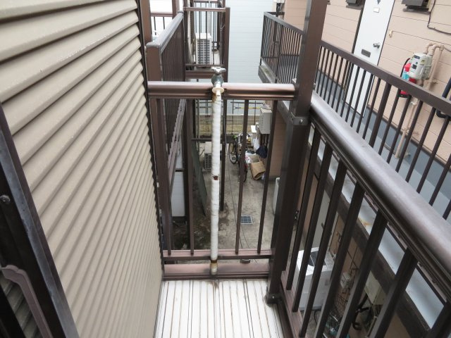 サンライズ京葉のバルコニー|洗濯置き場はバルコニーになります。