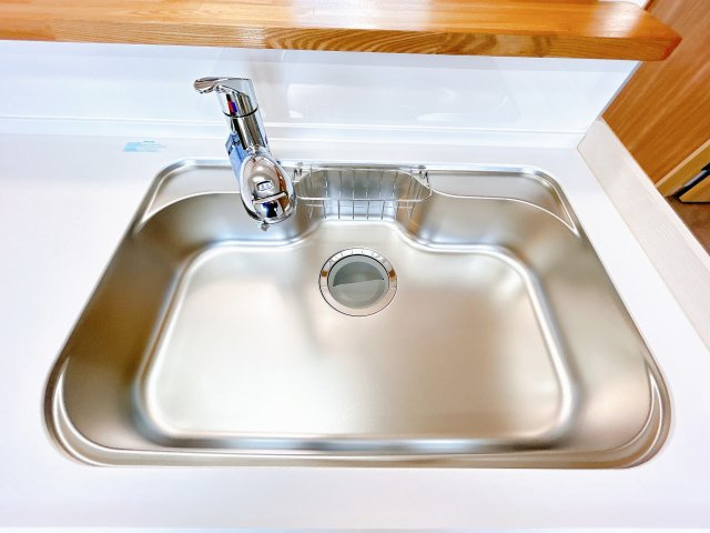 【キッチン】 | 網走郡美幌町字青山南５番地１１　中古売家 | 【リフォーム済】キッチンシンクです。