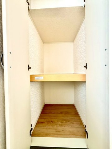 クレイドルガーデンうるま市与那城屋慶名 第６・１号棟の収納|タタミコーナー４帖に設置された押し入れ収納