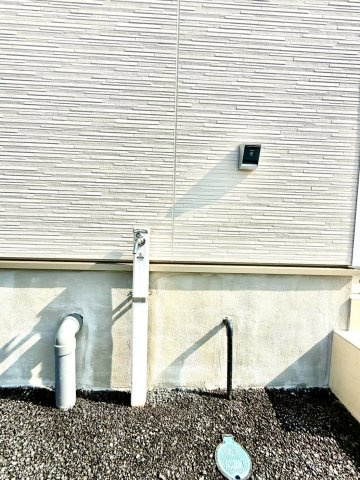 クレイドルガーデンうるま市与那城屋慶名 第６・１号棟のその他|屋外水栓付きで、洗車やガーデニング等、外回りのお手入れもスムーズに◎