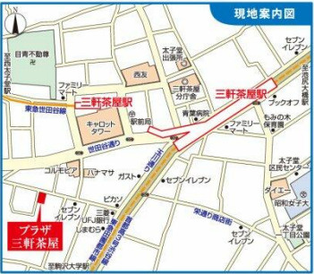【地図】 | プラザ三軒茶屋
