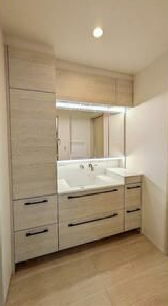 売戸建　小山市西城南の独立洗面台