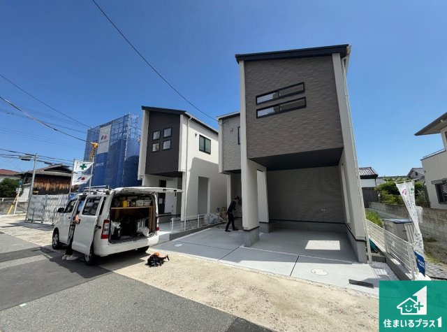 池田市豊島北　新築一戸建ての外観|安心の10年保証！外観を美しく保ち、雨水で汚れを落とします！気になることがありましたら、お気軽にお問い合わせください！