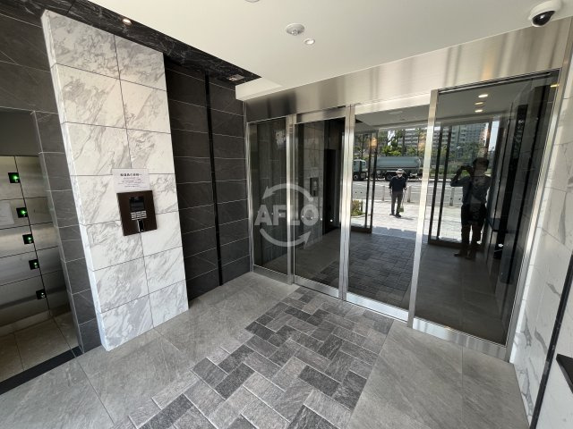 エスリードレジデンス大阪難波のエントランス|エスリードレジデンス大阪難波　ロビー