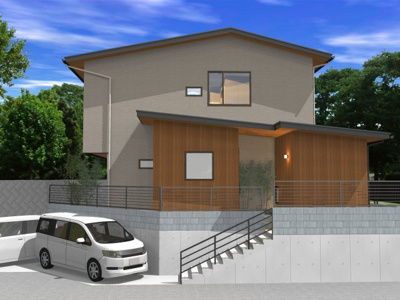 【外観】 | （ご成約）建築条件付き宅地　高知市福井町 | イメージです
