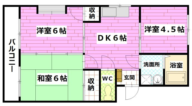 久保ビルの間取り