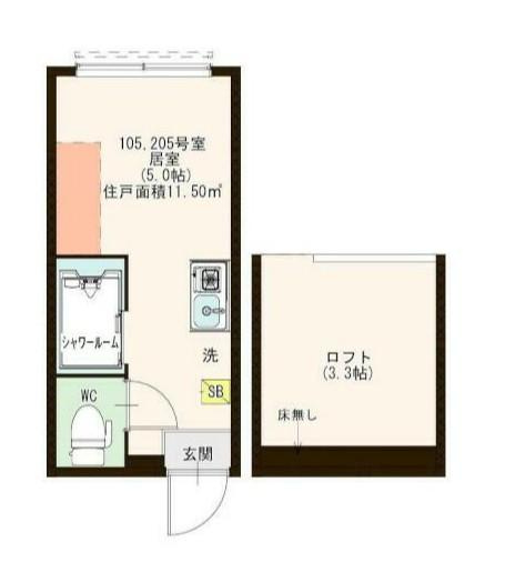 【間取り】 | ハーモニーテラス西新小岩