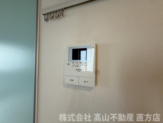 直方市殿町のアパートのセキュリティ