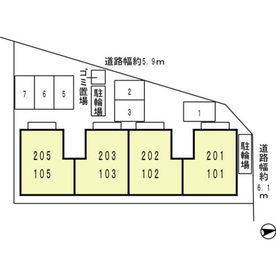 【区画図】 | フローラ緑地