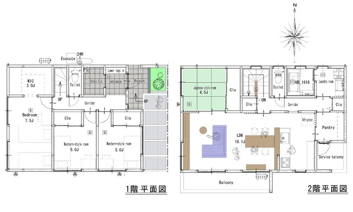 安佐北区真亀２丁目 の間取り