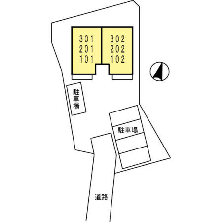 スプリングハウスの区画図