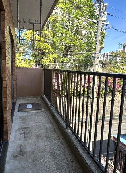 つつじヶ丘パークマンションのバルコニー