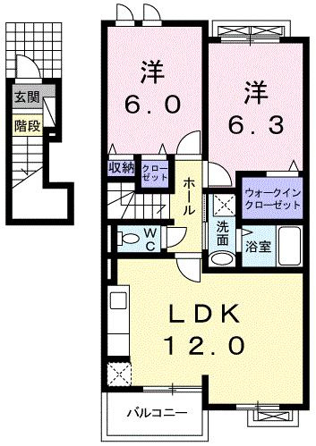 【間取り】 | モンターニュ