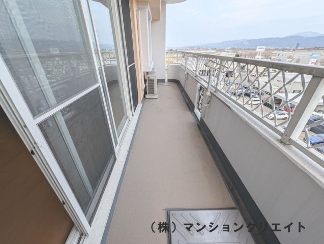 プチアベニュー大和田のバルコニー|東側バルコニー