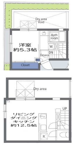 【間取り】 | ミレドゥーエ下北沢