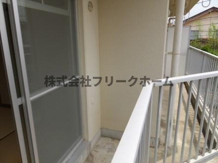 三鷹市井の頭１丁目の賃貸マンションのバルコニー