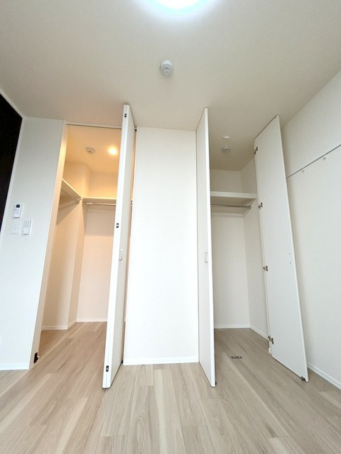 ブランルージュの収納|★1.3帖のウォークインクローゼットとクローゼット★