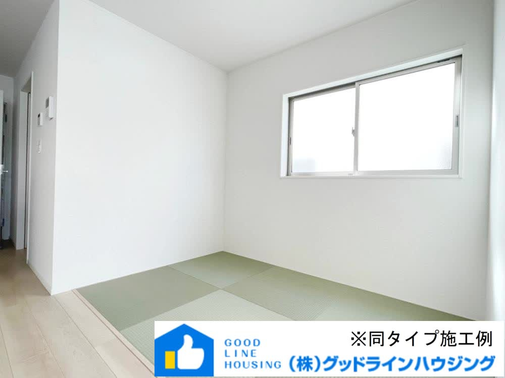 三木市志染町東自由が丘　第6-2号棟の和室