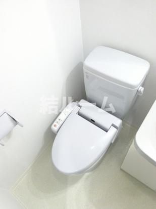北区滝野川４丁目の賃貸マンションのトイレ