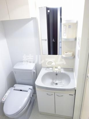 北区滝野川４丁目の賃貸マンションの洗面所