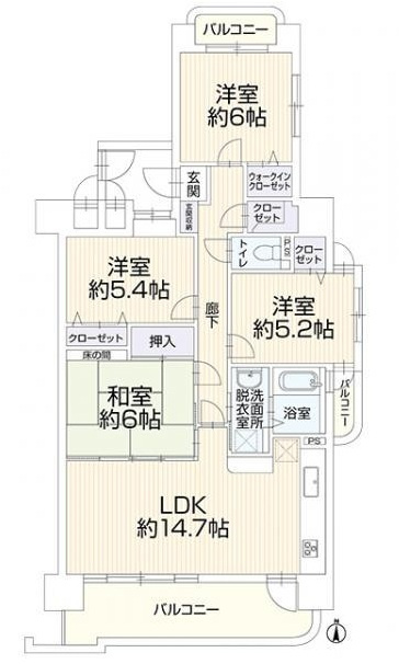 【間取り】の画像