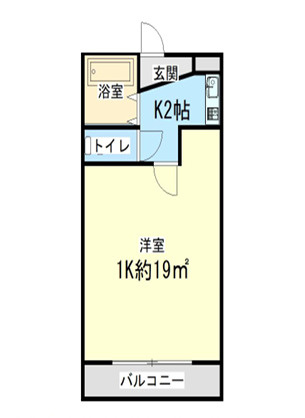プレアール御幸町の間取り