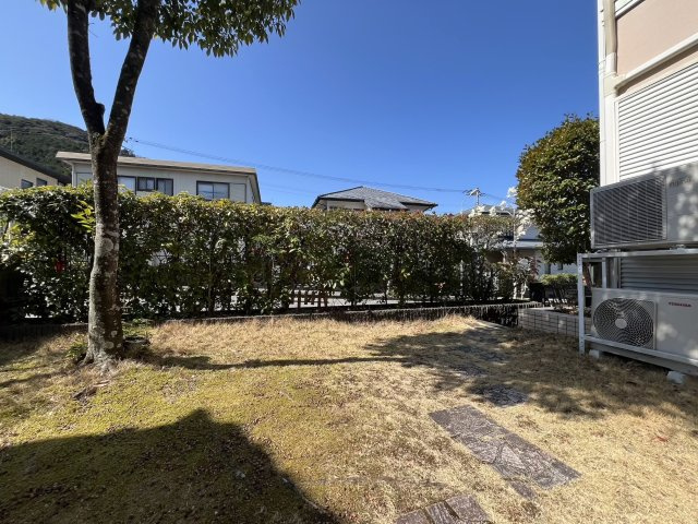 天王南4丁目　中古戸建の庭