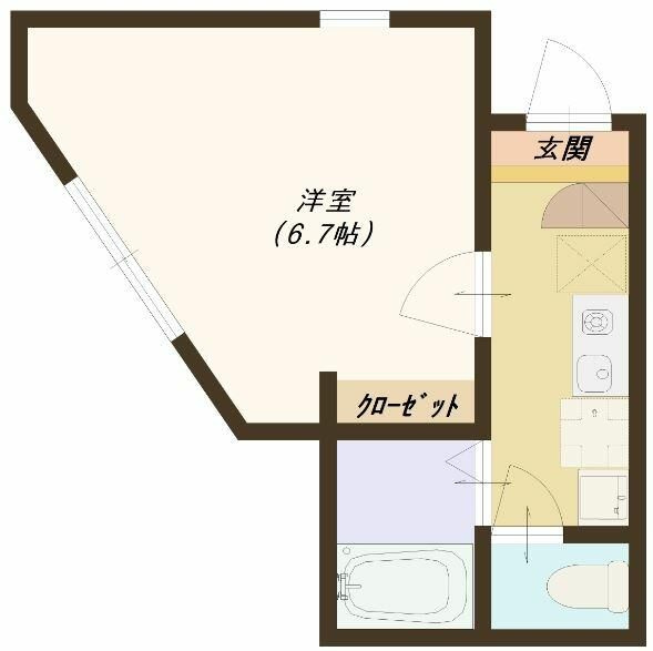 横浜市金沢区片吹のアパート