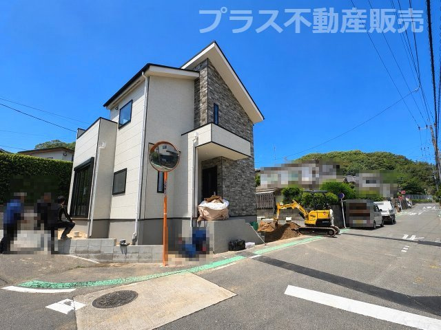 【外観】 | 福岡市東区若宮3丁目5期　1号棟（全1棟）【仲介手数料無料・0円】 | 完成イメージの外観パースです。