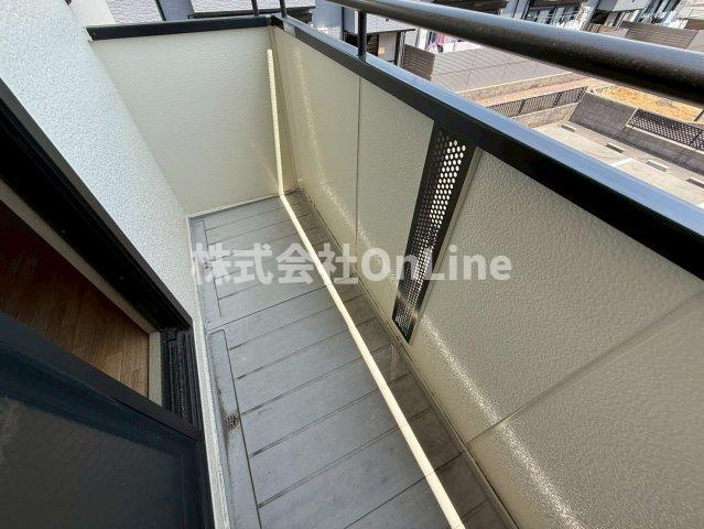 【バルコニー】 | ニューリバーサイド八尾南D