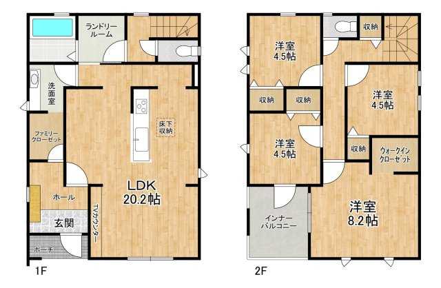 下滝野6期　2号棟