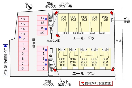 【区画図】 | エールドゥ