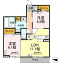 【間取り】 | 新築！2LDKの間取りです！