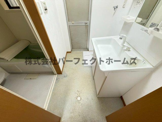 東藤田町　賃貸の洗面所|脱衣スペースもあります