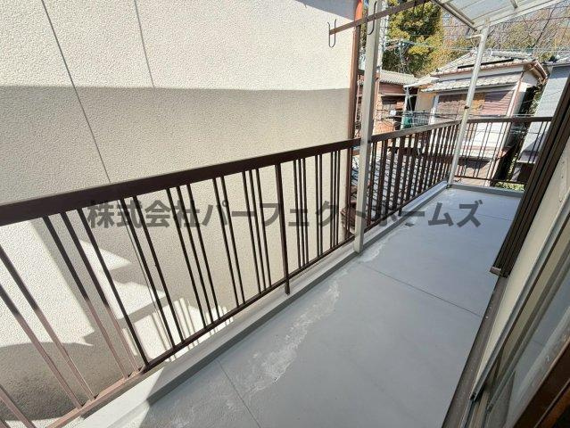 東藤田町　賃貸のバルコニー|広々としたバルコニーです