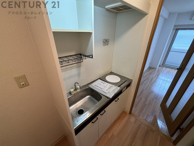 コンパクトでシンプルなキッチンです！