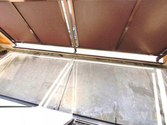 Limpia緑ヶ丘のバルコニー