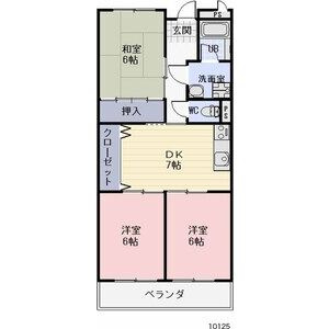 Limpia緑ヶ丘の間取り
