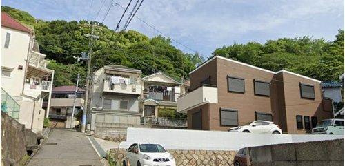 長田区宮丘町1丁目　中古戸建の前面道路含む現地写真