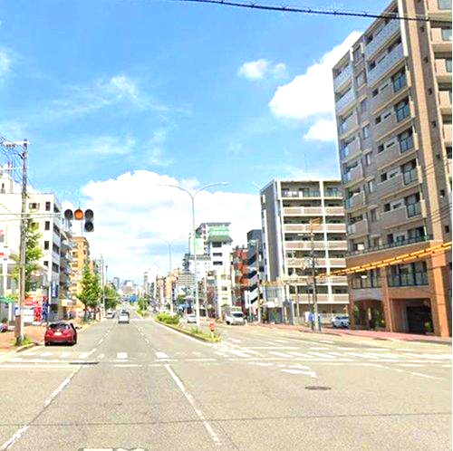 エクセルシティ上沢の外観|駅近、急な雨でも安心、駅から徒歩1分＆コンビニまで徒歩2分夜道も明るく安心です