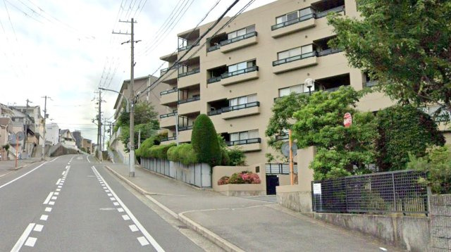 愛宕山ビューハイツの外観|おしゃれな外観です