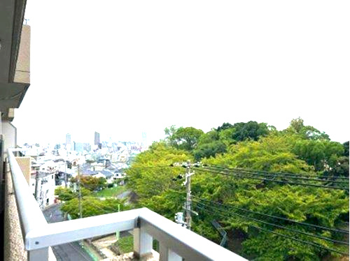 グリーンコーポ夢野の展望|海が見えます