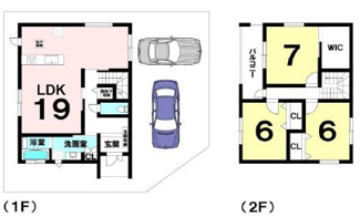 【間取り】 | 中古戸建　明石市二見町福里 | ３ＬＤＫ