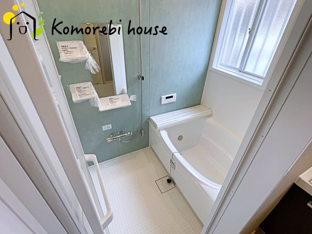 蓮田市西新宿　１期　中古戸建の浴室|落ち着いた空間のお風呂です