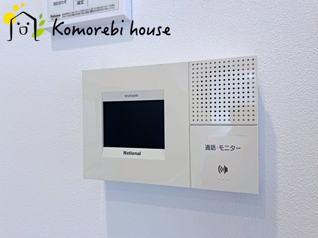蓮田市西新宿　１期　中古戸建の防犯設備|モニター付インターホンです